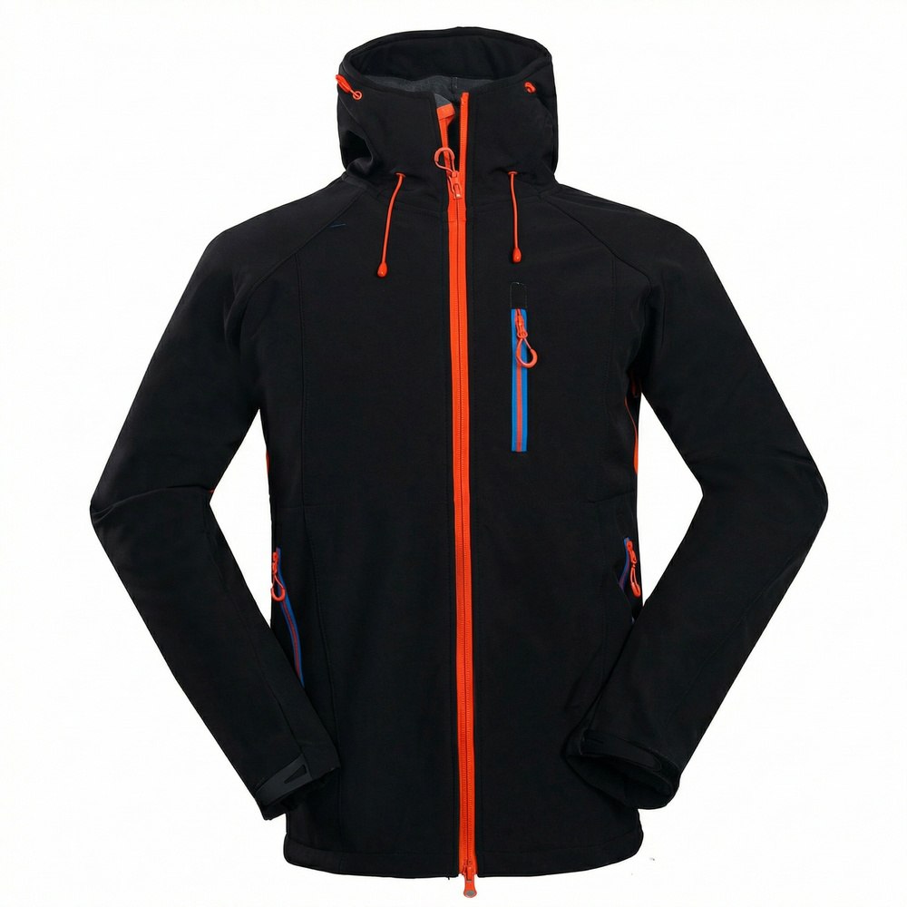 Teknisk Softshelljacka med Huva